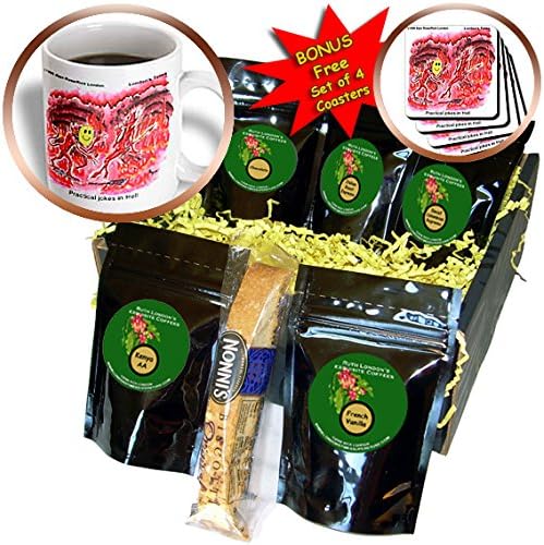 Londons Times Religion Heaven Hell Cartoons - Practical Jokes In Hell - Coffee Gift Baskets - Coffee Gift Basket (cgb_1885_1)