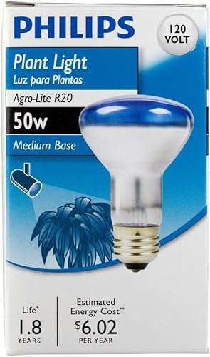 Miniatura 3 de Philips 415315 Agro Plant Light Bombilla de 50 vatios R20