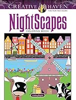 Algopix Similar Product 17 - Creative Haven NightScapes Coloring