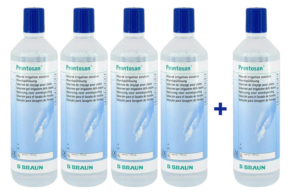 TK.JP Sparpaket: PRONTOSAN Wundspüllösung 350 ml Spüllösung - 5er-Pack (4 x 350ml + 1 x 350ml GRATIS)