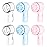 6 Pack Toothbrush Heads Dustproof Cover Compatible with Oral B, Fits for Oral-B iO Series (Mixing Colors-2)