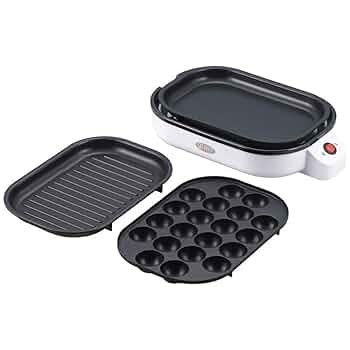 丸山 グラート 着脱式 ホットプレート 焼肉プレート たこ焼プレート付 GR-265-P3 61shK7RwUCL._UF350,350_QL50_.jpg