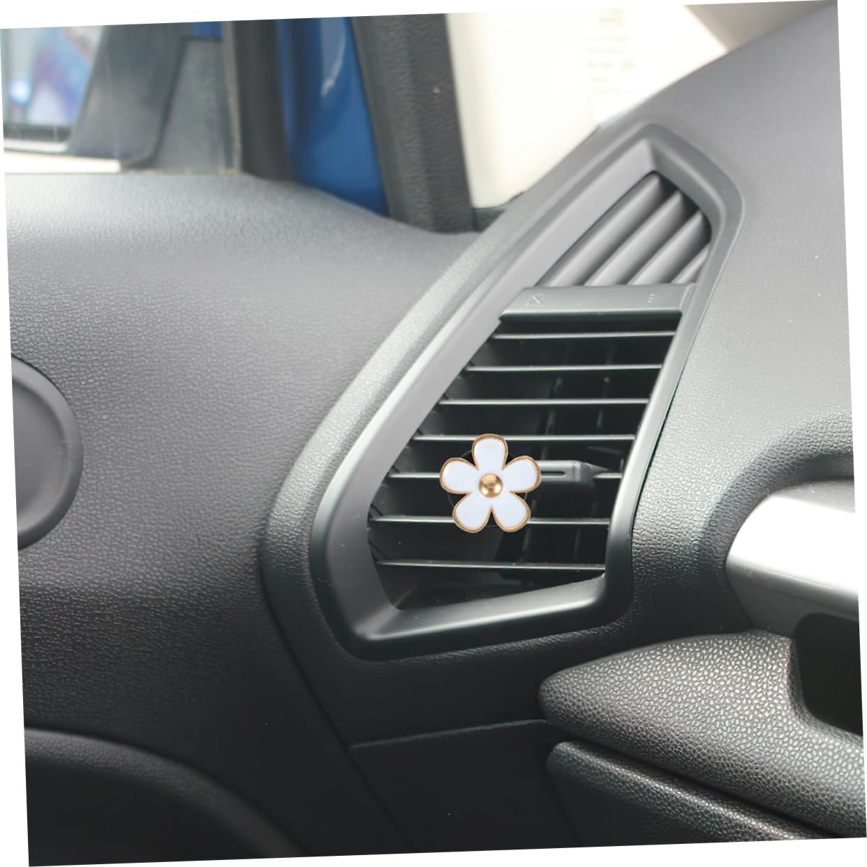GLEAVI 4 Set Di Accessori Per Bocchette Di Ventilazione Per Auto Per Donne Clip Per Auto A Forma Di Fiore 8 Pezzi * 4
