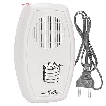 Aimers Automatic Water Tank Overflow Alarm Bell with Multi Voice- Hindi and English Language Announcement
