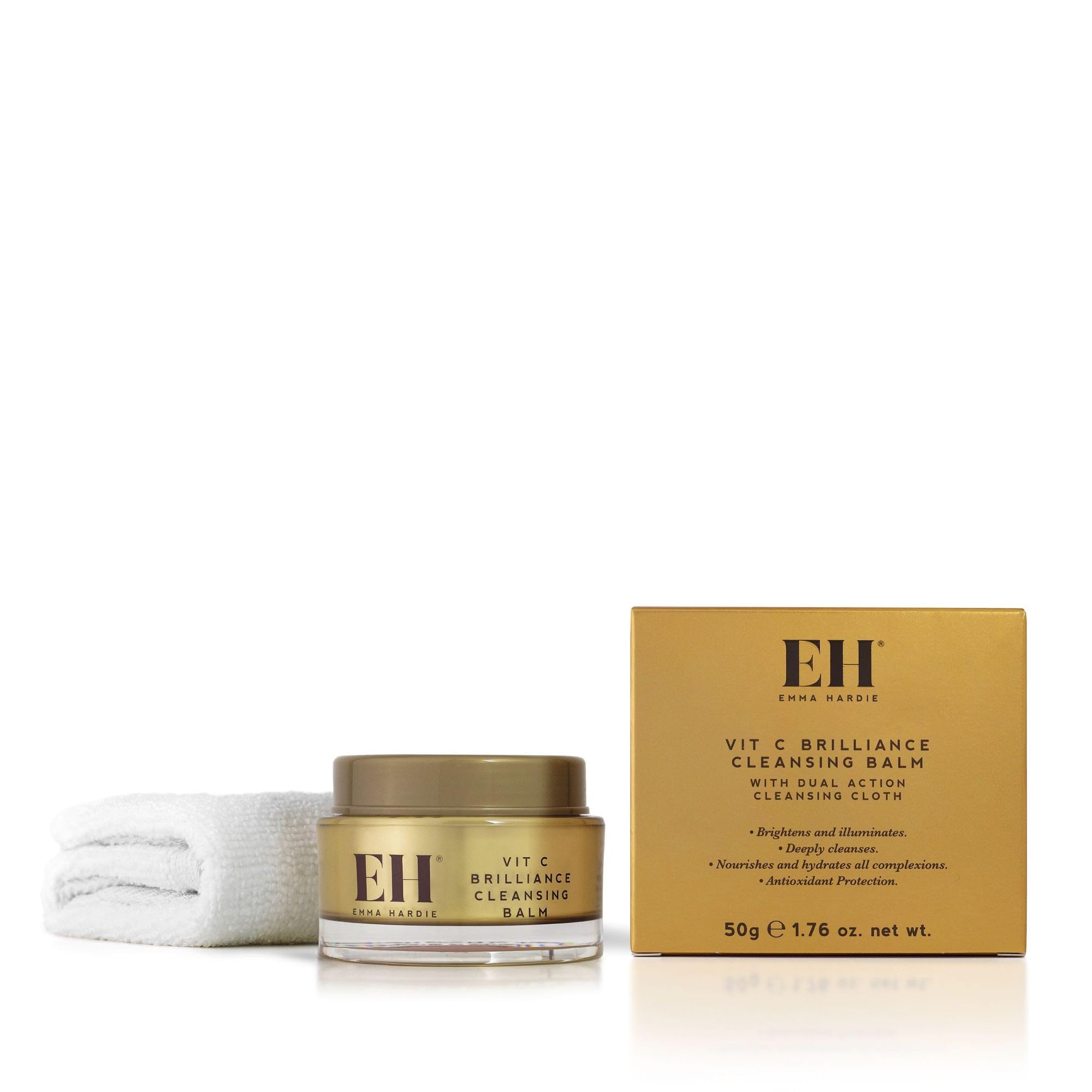 Emma Hardie Vit C Brilliance Cleansing Balm 50g with Cleansing Cloth