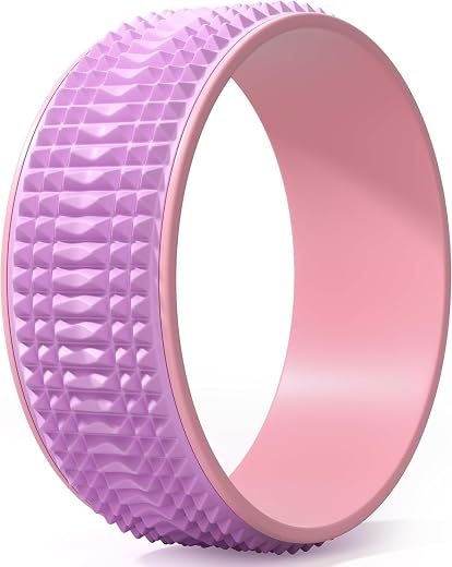 Lufarp Yoga Wheel For Stretching Back Bends, Exercise, Workout Accessories for Women &amp; Men, Exercise Yoga Roller Equipment...