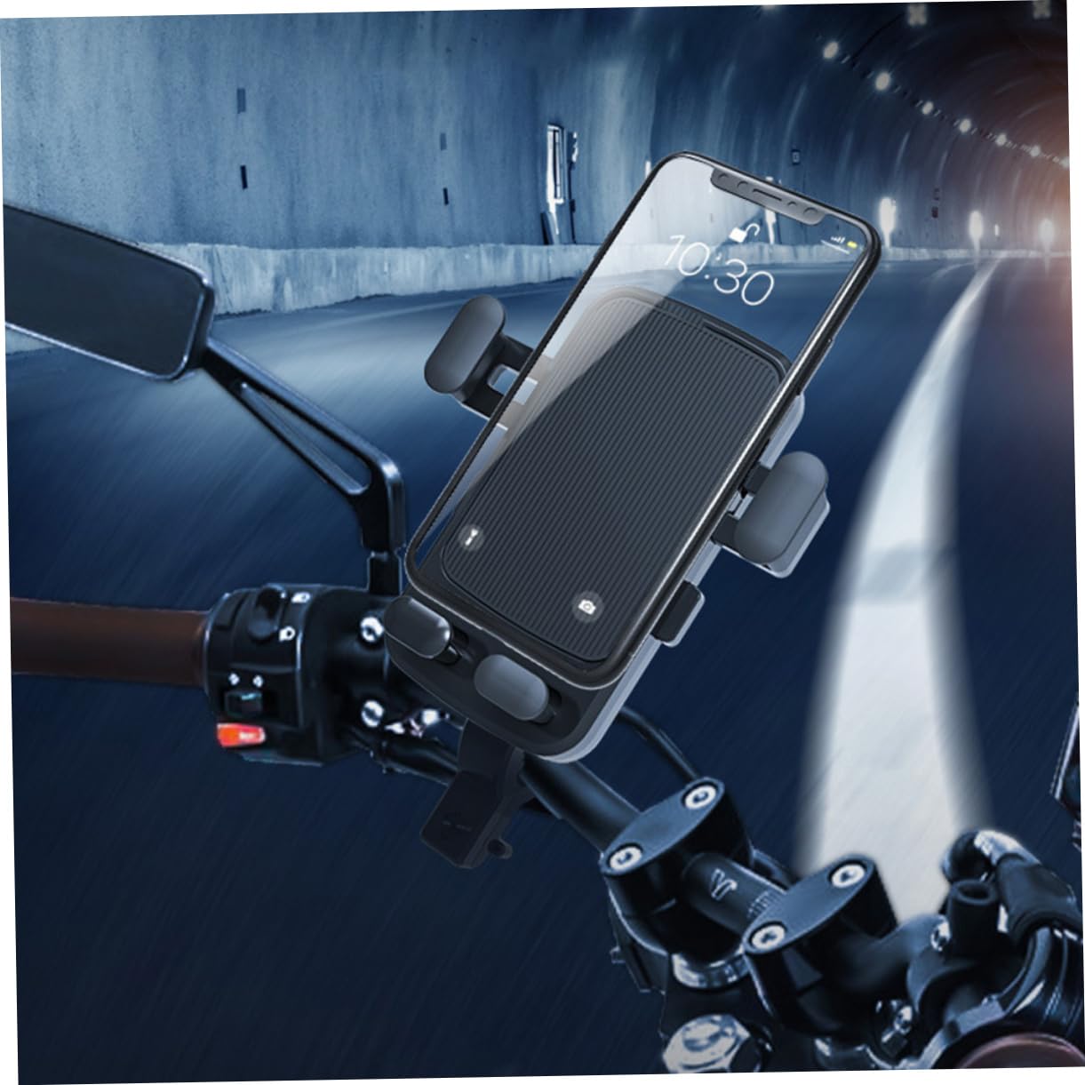 3pièces Support De Téléphone pour Vélo Et Support Smartphone Rotatif Compatible avec Guidon Installation Facile Et Pratique