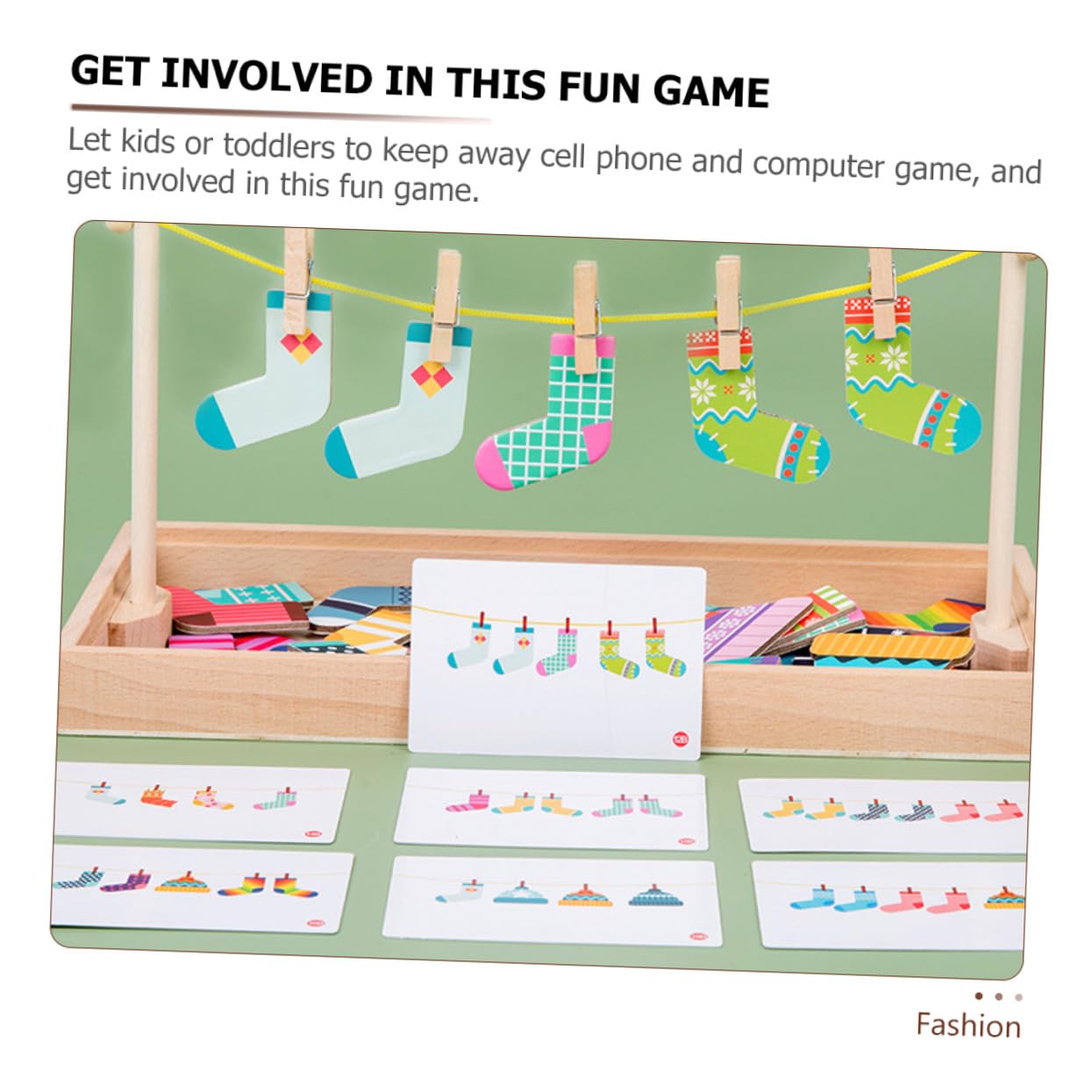 Juguete Sensorial de Madera 1 Set para Niños y Toddlers