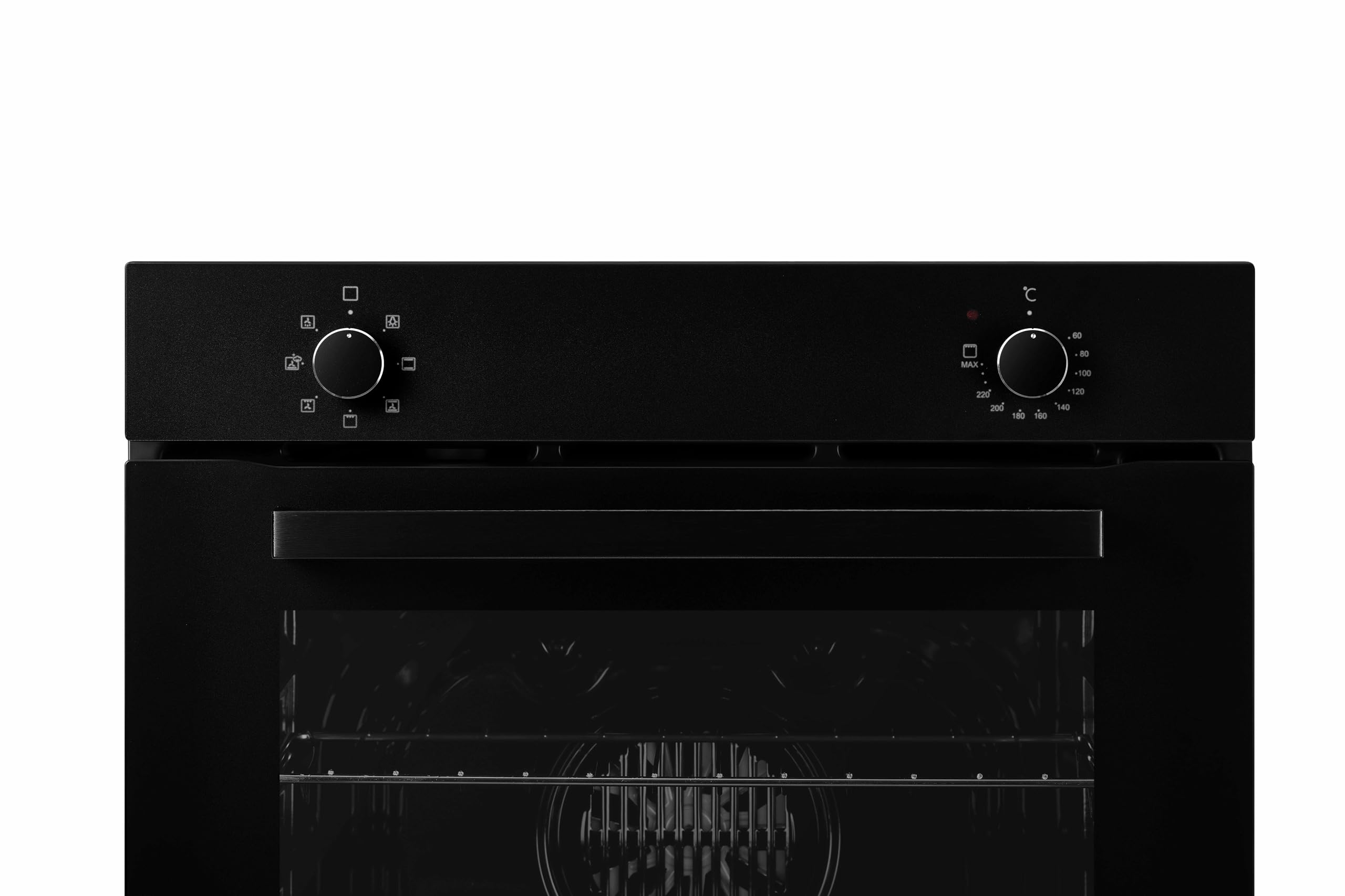Respekta four encastrable autonome design noir mat AB121MS-26 / classe énergétique A / 72 litres / 7 modes de cuisson/fonction décongélation/cuisson assistée à la vapeur