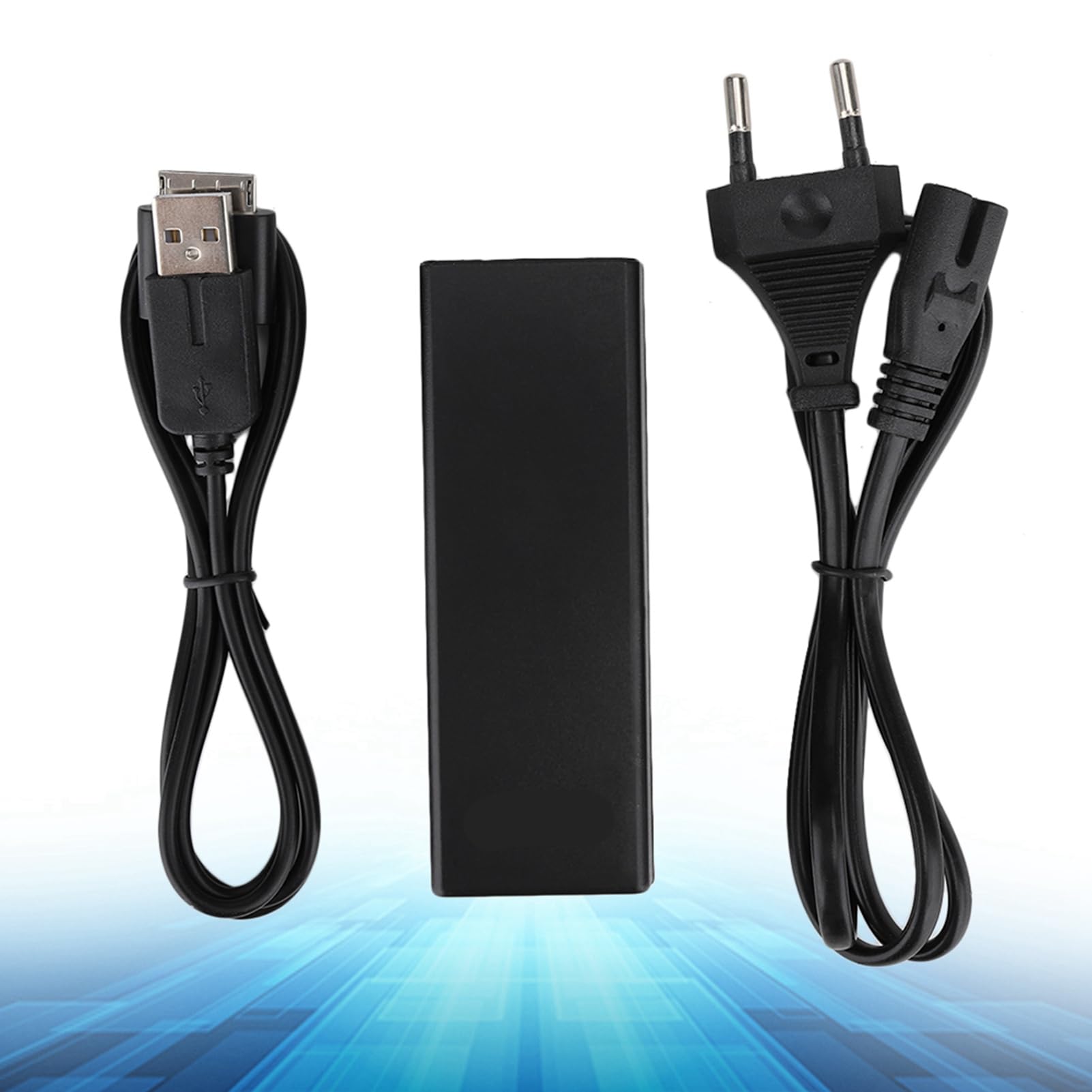 Portátil para Carga Rápida DC 5V 1500mA GO Ladekabel GO Cargador Adaptador de Corriente 50 60Hz (EU 100 240V)