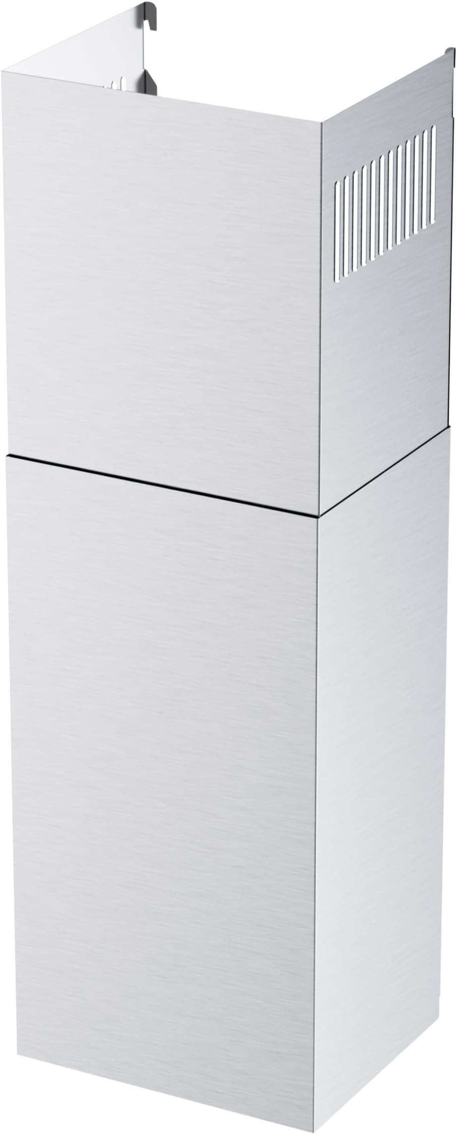 Range Hood Extension Chimney FGS-TD24S-ZST, Stainless Steel Wall Mount Chimney Extension for FIREGAS Range Hood FGS-USD24Y75AC and FGS-USD24Y75CC