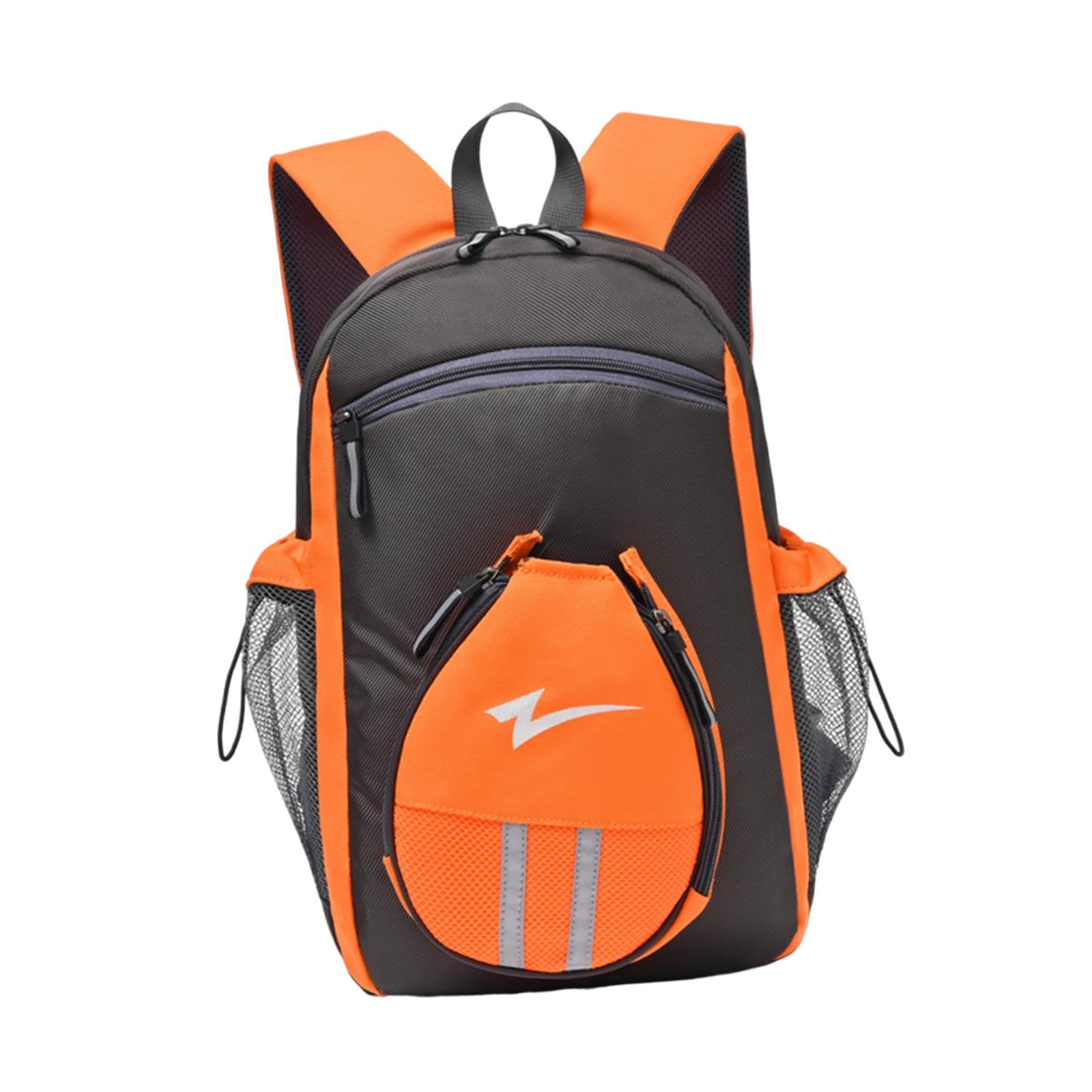 Amagogo Tennisrucksack Tischtennis Rucksack Schlägertasche Schuhfach Outdoor Sport Tasche Aus Leichtem Nylon mit Gepolsterten Trägern für Training Reise