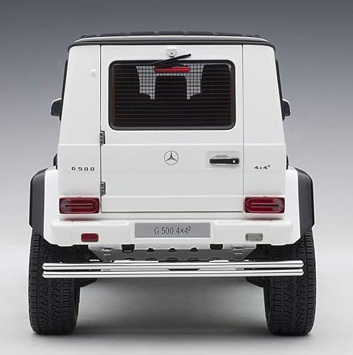 Miniatura 4 de Autoart Mercedes Benz G500 4X4 2 Blanco Brillante 1/18 Modelo Coche