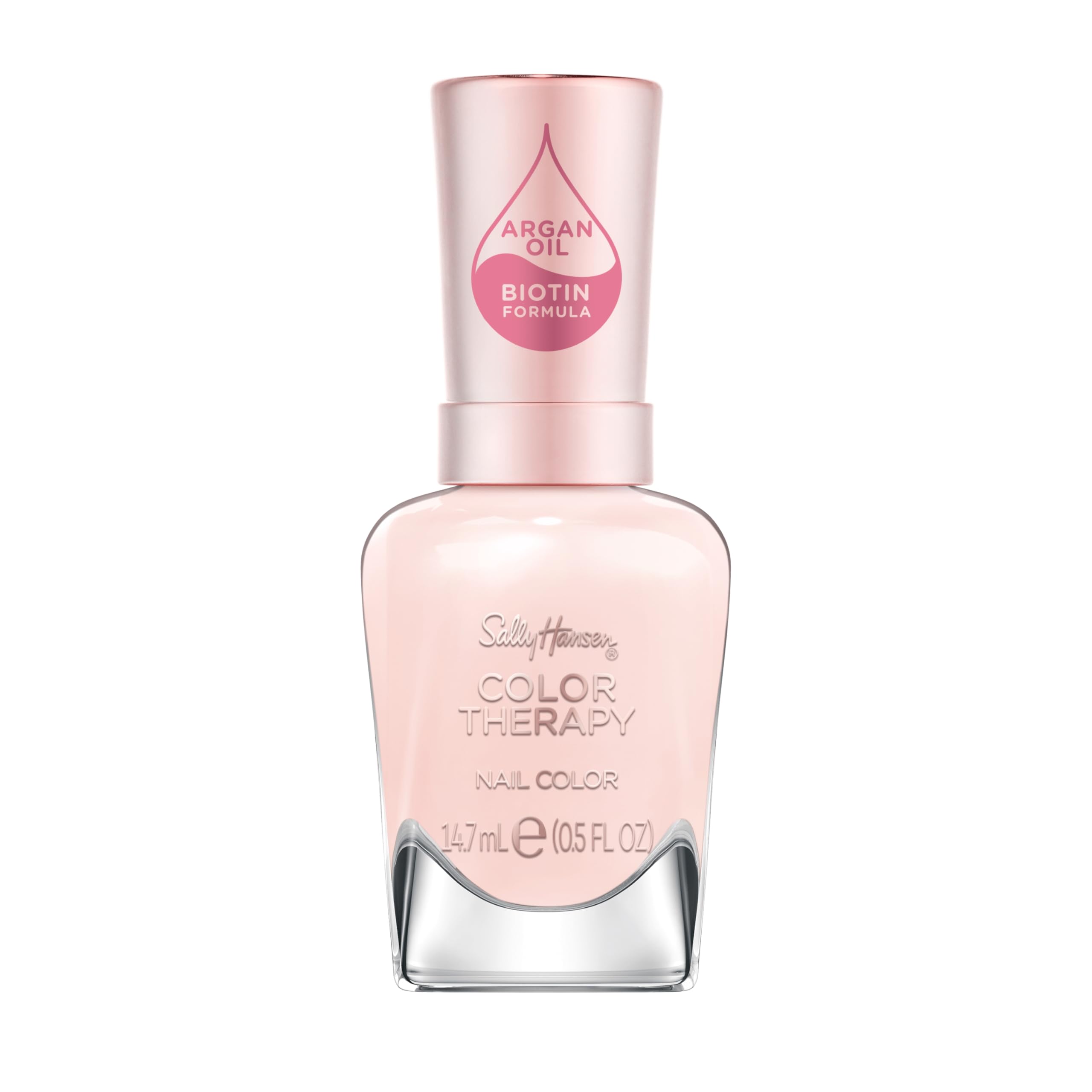 Sally HansenColor Therapy, My Sheer, Argan Oil, Long Lasting, Nail Treatment, Sheer, Creme Nude Nail Polish