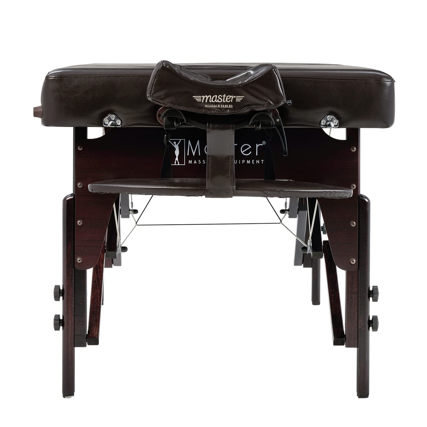 Master Massage 79cm Supreme Mobil Massageliege Klappbar Massagebett Massagebank Kosmetikliege Portable Beauty Bed Holzfüße Tragetasche Paket Braun