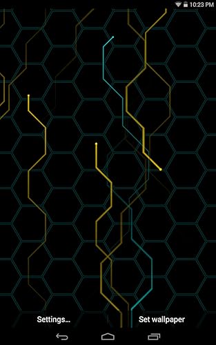 Tron Traces - Live Wallpaper