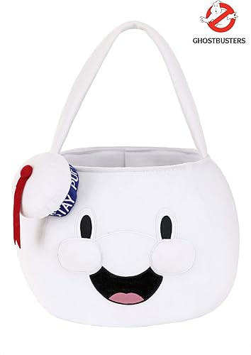 Miniatura 2 de Fun Costumes Stay Puft Marshmallow Man Candy Trick or Treat Pail Standard