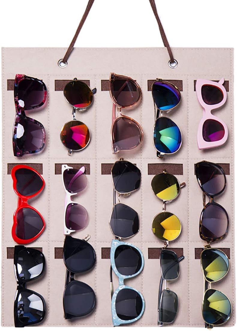 Sunglasses Storage Organizer, Eyeglasses Wall Hanging