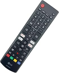 Original AKB76040301 TV Remote Control Compatible with LG 24TQ520SPZ 28TQ525S 50UQ75006LF 55UQ75006LF 65UQ75006LF Smart HDR LED