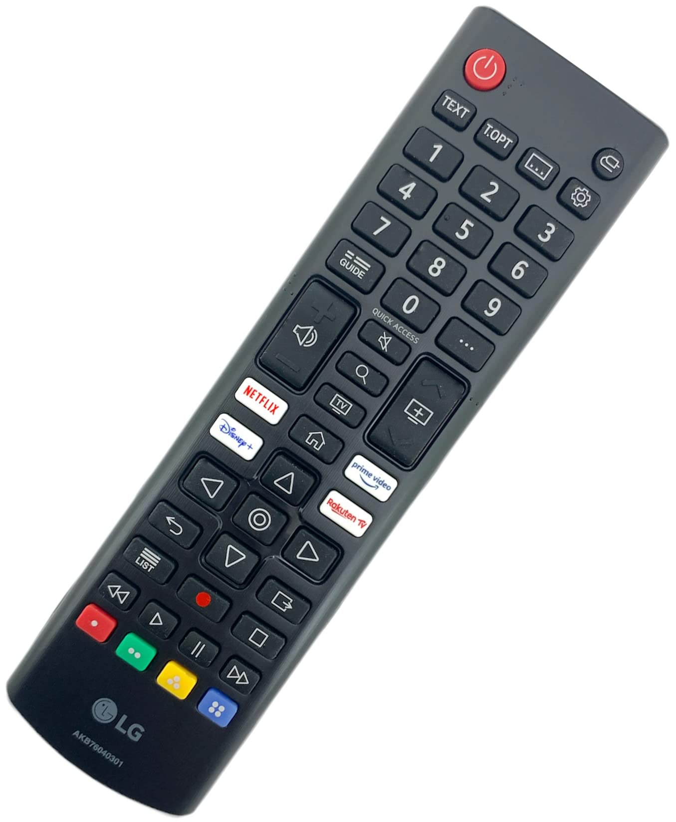 VINABTY Telecomando Sostitutivo AKB76037605 Per TV LG UQ75: Compatibile Con 43/50/55/65UQ75006LF