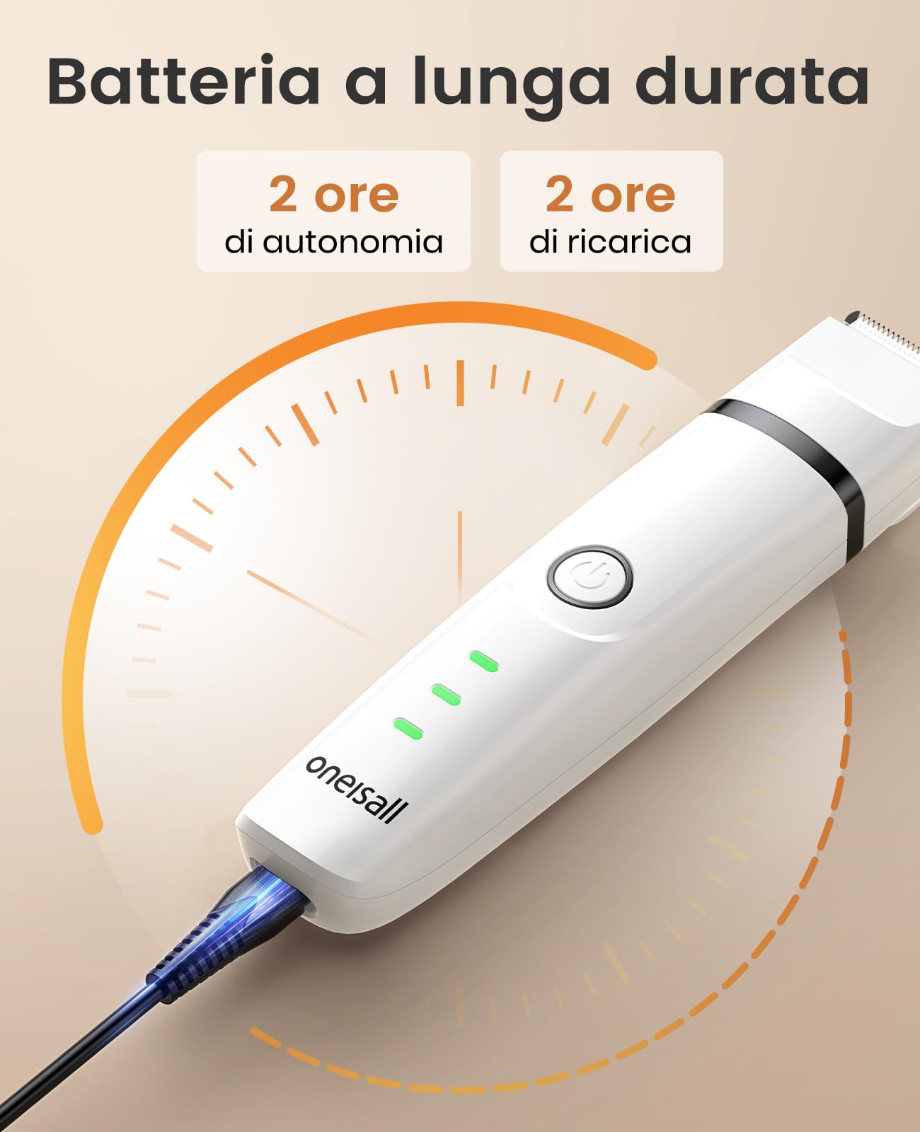 oneisall Rasoio 3 in 1 per cani a forma di gatto, rasoio professionale per gatti e cani, per zampe, glutei, annodato, dingleberry (Bianco)