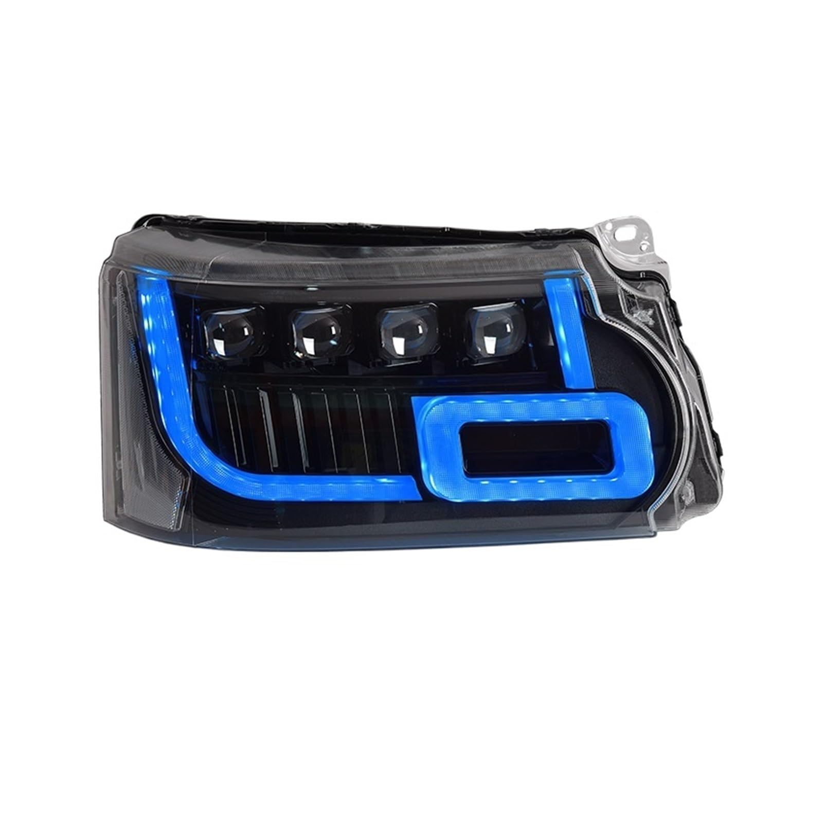 Kompatybilny z reflektorami Range Rover 2010-2013 Land Rover Matrix LED lampa czołowa DRL światła do jazdy dziennej Range Rover montaż reflektorów