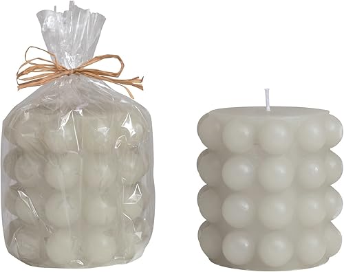 Miniatura 10 de Creative Co-Op Caja cónica de clavos sin perfume, juego de 2, velas negras, 1 pulgada de largo x 1 pulgada de ancho x 10 pulgadas de alto, 2 unidades