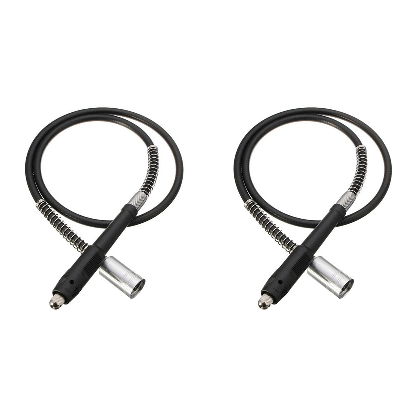 Jnchdghwa As Shown 2X Rotary Grinder Flexible Shaft Extension Cable Universal Electric Grinder Flexible Shaft Engraving Accessories