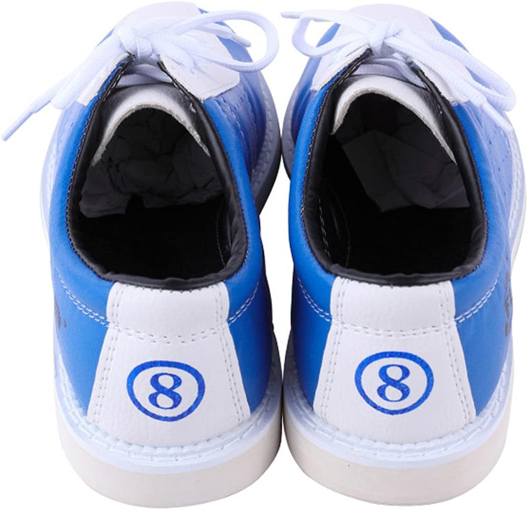 Bowling Shoes for Women, Comfortable Leather Bowls Shoes Lightweight Female Bowling Trainers