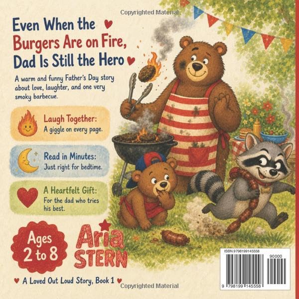 Image of My Dad, My Hero & The Great BBQ Disaster: A Hilarious, Bonding Picture Book for Fathers & Their Kids to Celebrate Father's Day with the Whole Family