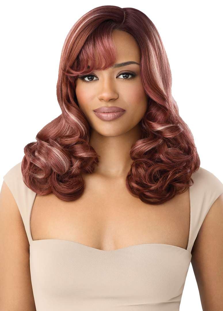 Outre Lace Front Wig - Melted Hairline - MH 122 (DR CHOCOLATE SWIRL)