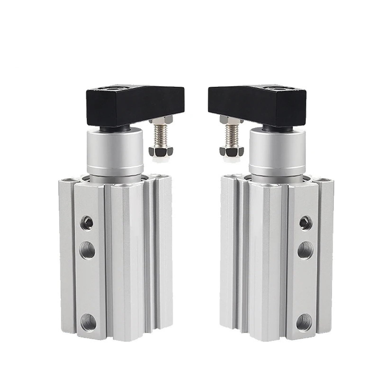 Pneumatikzylinder, 1 Stück QCKL50 QCKR50 Drehklemmzylinder mit Magnet-Luft-Pneumatikzylinder(QCKR50x30-S)