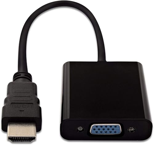 V7 Cblhdavblk-1N Adaptador HDMI a VGA Negro