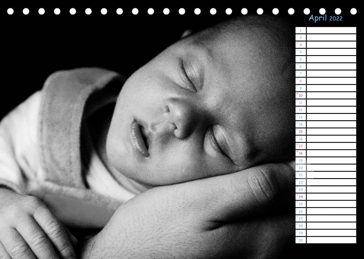 Babys - Die Lichter der Welt (Tischkalender 2022 DIN A5 quer): Baby-Schönheiten zum verlieben! (Geburtstagskalender, 14 Seiten ) (CALVENDO Menschen)