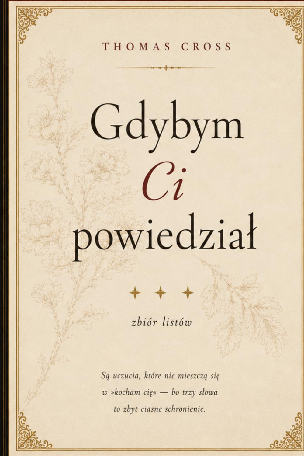 Gdybym Ci powiedział...