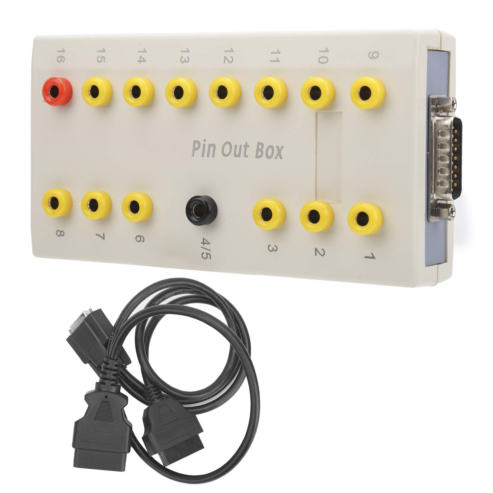 Caja de Conexiones OBD2 con Kit de Cables de Diagnóstico para