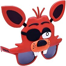 Sun-Staches Five Nights at Freddys Sunglasses, Costume Accessory