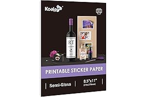 Koala Semi Glossy Printable Photo Sticker Paper