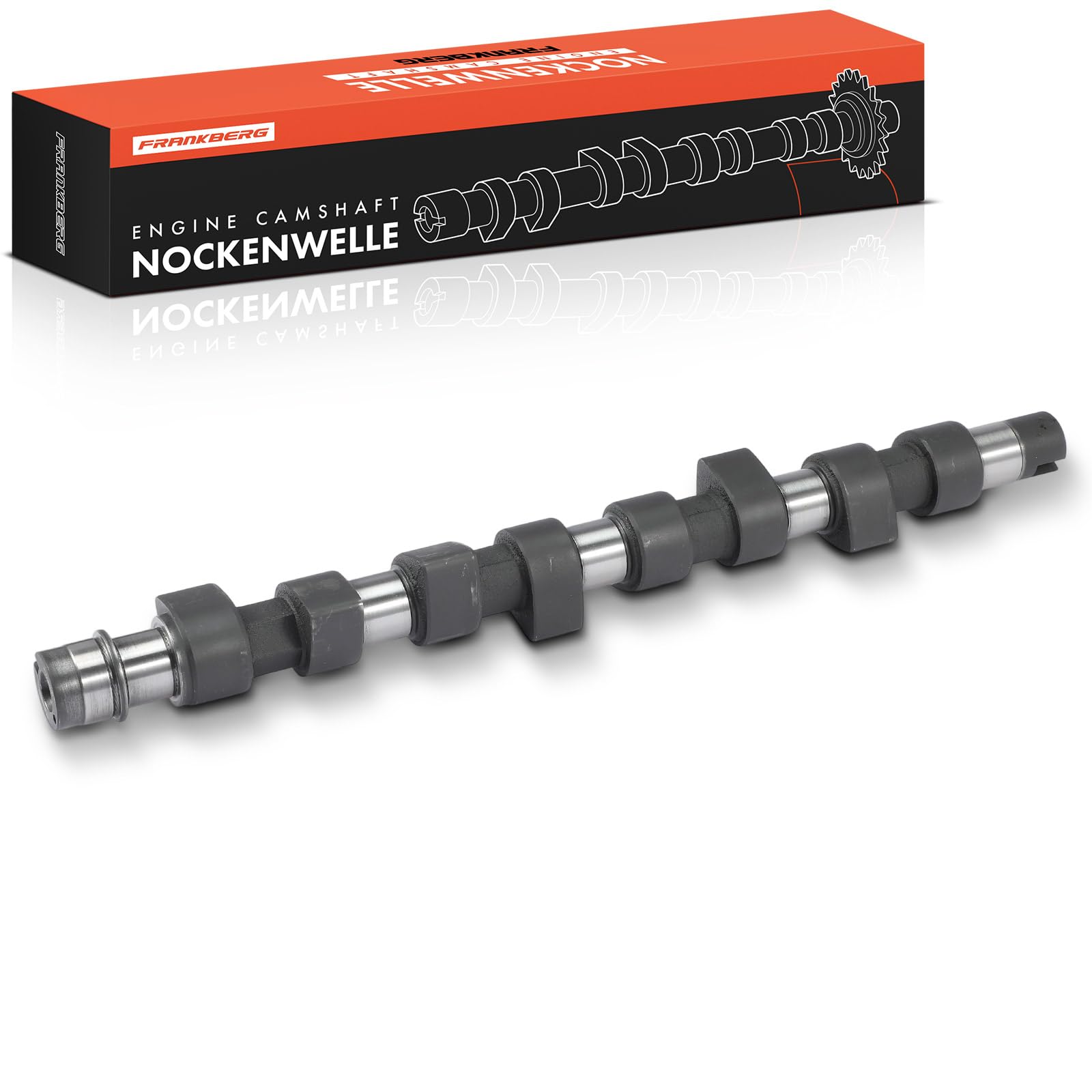 Frankberg Árbol de levas 46772393 | Compatible con: Idea 350, Doblo Box/MPV 223, Marea 185, Lybra 839, Doblo MPV 119 223, 9-3 Familiar E50, Vectra C CC Z02