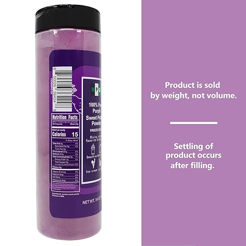 Miniatura 2 de Polvo de batata 100 púrpura puro púrpura Yam Ube 16 onzas polvo colorante de alimentos secos morado natural para hornear batidos pasta tortillas