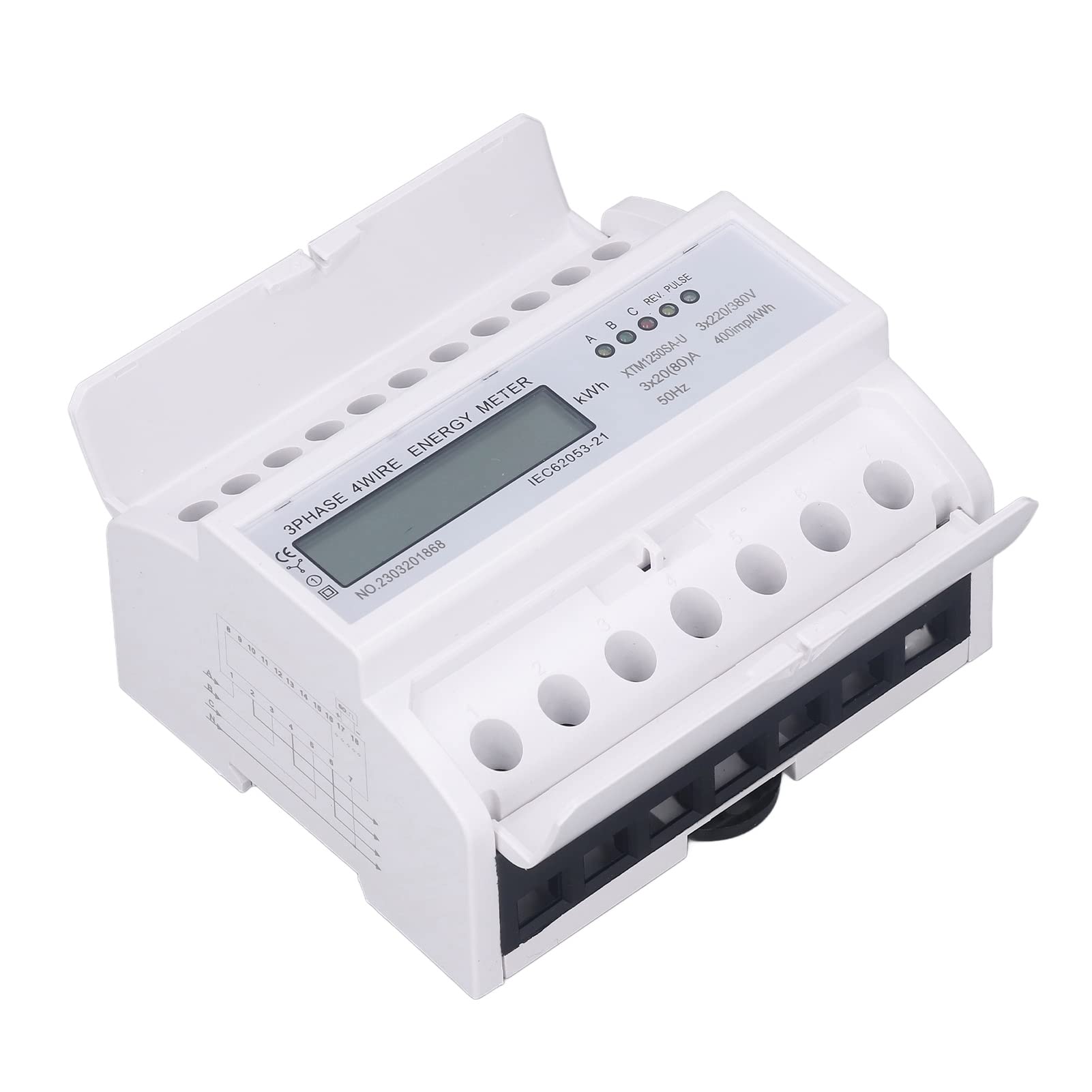 Miernik elektryczny LCD Cyfrowy wyświetlacz mocy Monitor dla domu i biura