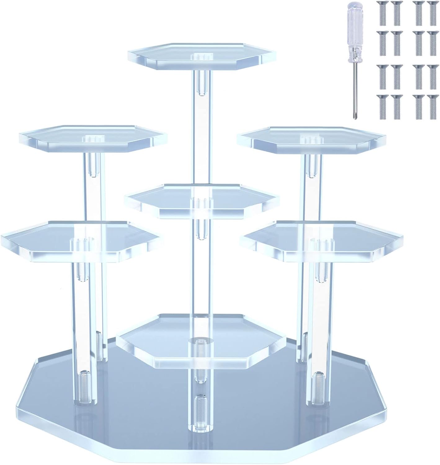 Acrylic Display Stand for Figures, Collectibles, Toys and Dolls