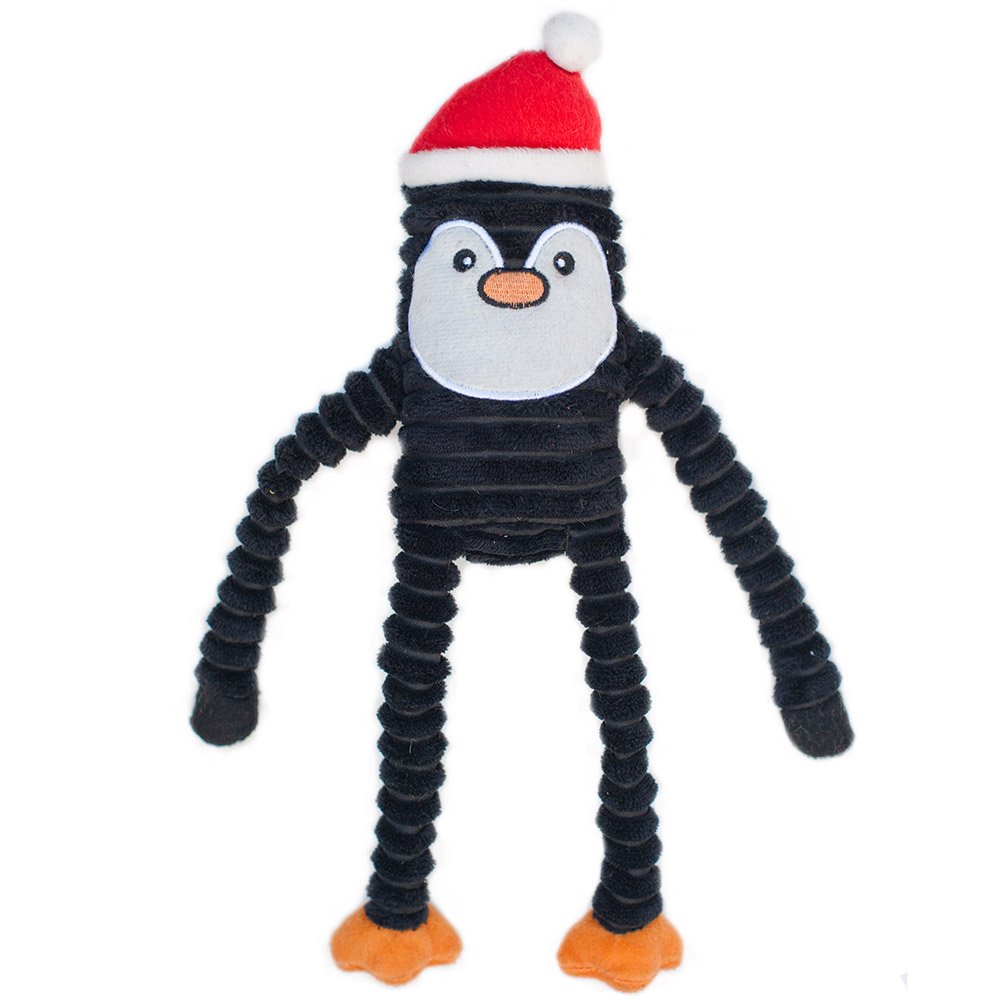 ZippyPawsHoliday Crinkle - Penguin - Small