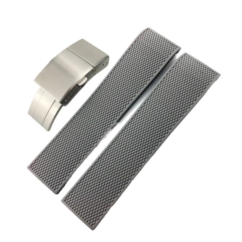 Bracelet montre caoutchouc fluoré souple anti-poussière pour montre conquête L3