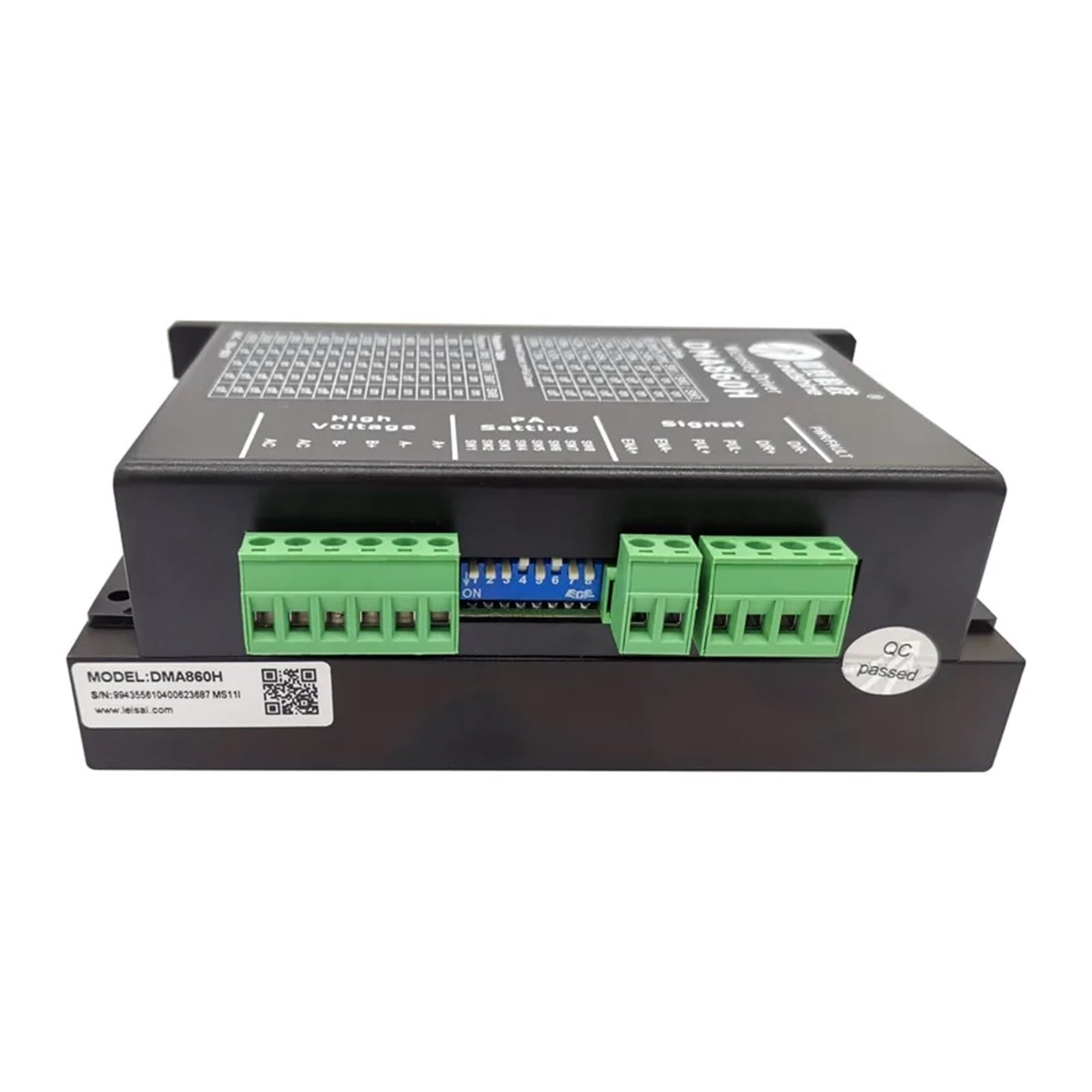 Controlador paso a paso DMA860H controlador de micropasos DSP 2 fases AC18~80V DC24-80V