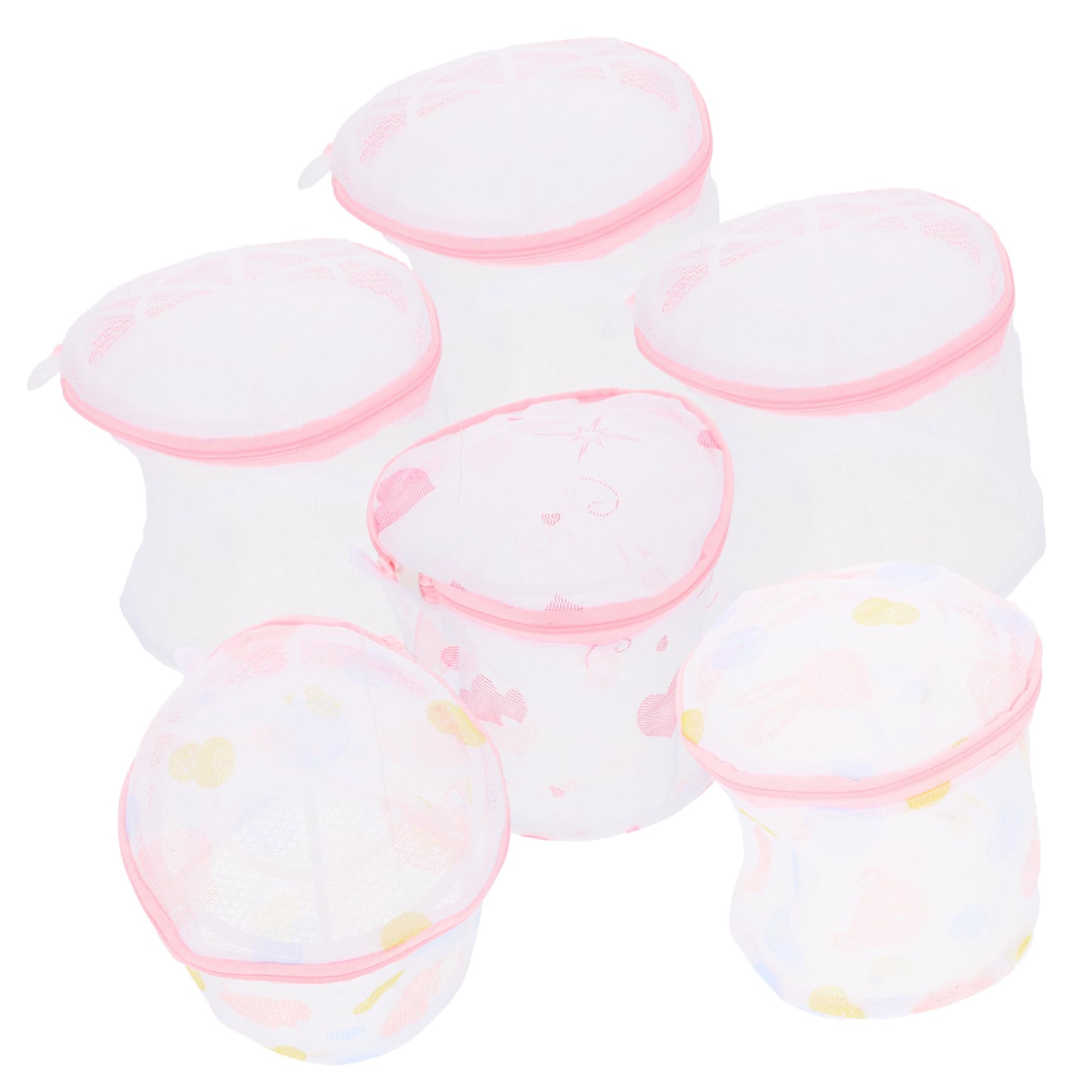 Bolsa para limpiar ropa interior PRETYZOOM 6 piezas de malla