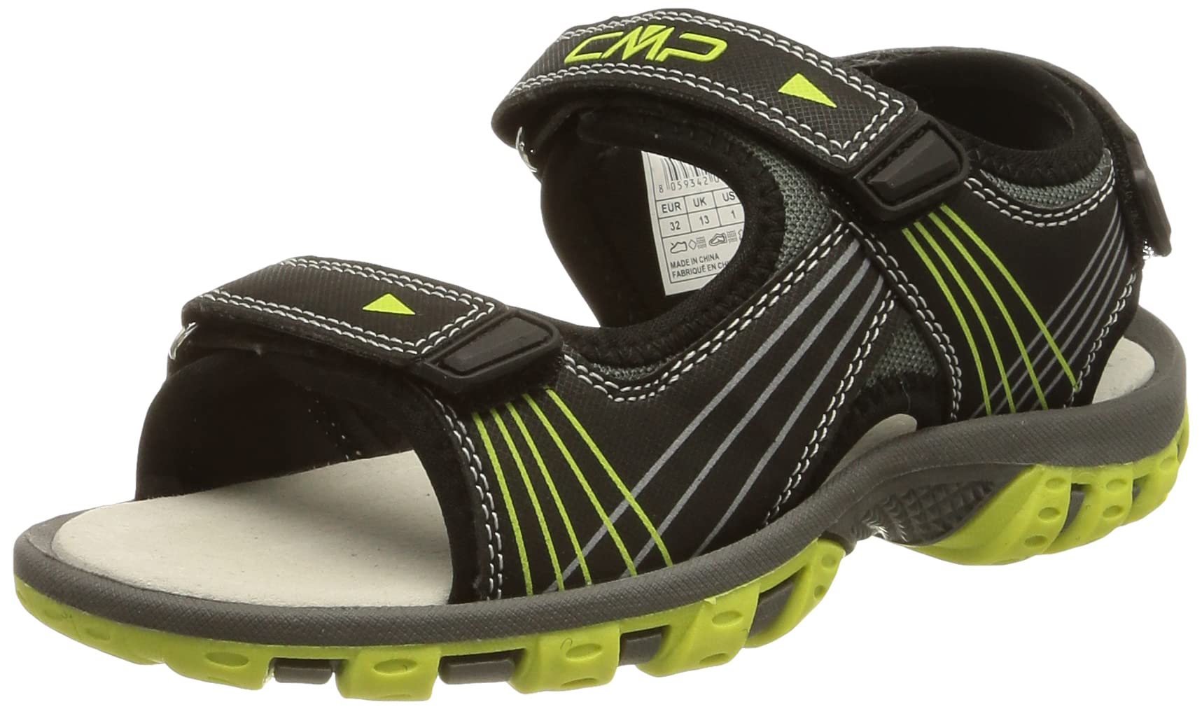 Cmp Unisex Kids Noir Children's Sandals Mawi