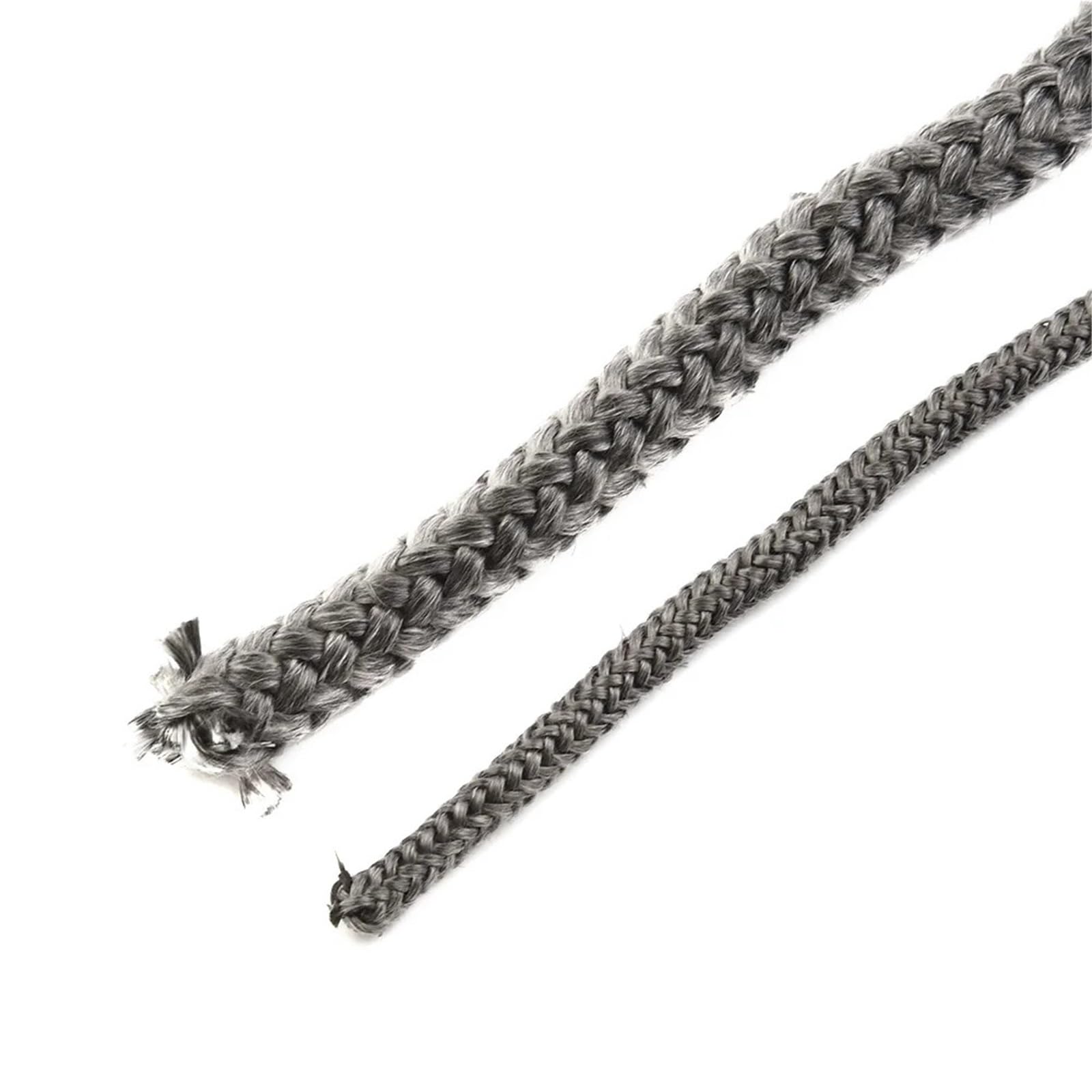 Guarnizione Porta Corda sigillante for caminetto da 10/12 mm | Cavo in fibra di vetro for porta della stufa a legna 2M(12mm)