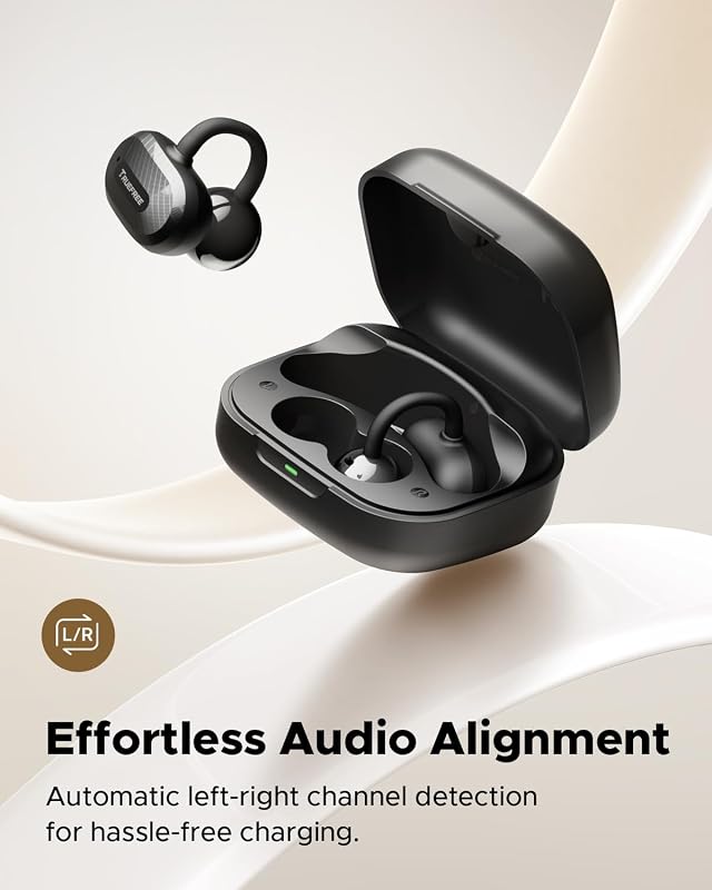 truefree C10 Open-Ear Earbuds, Clip-On Wireless Headphones image 3