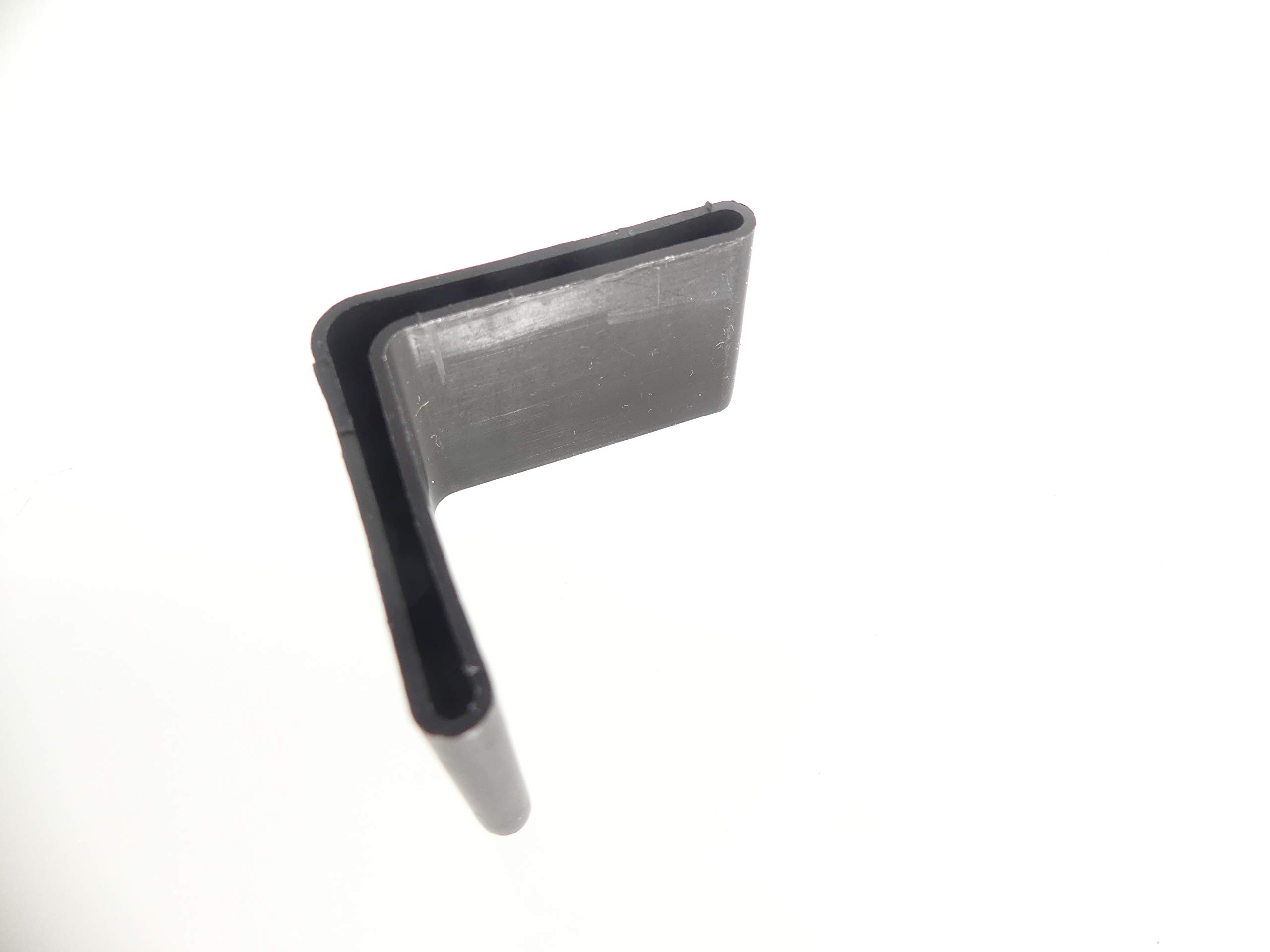 Bed Rail End Caps, Black, Cover Bed Rail Ends To Protect Shins And Toes, Includes